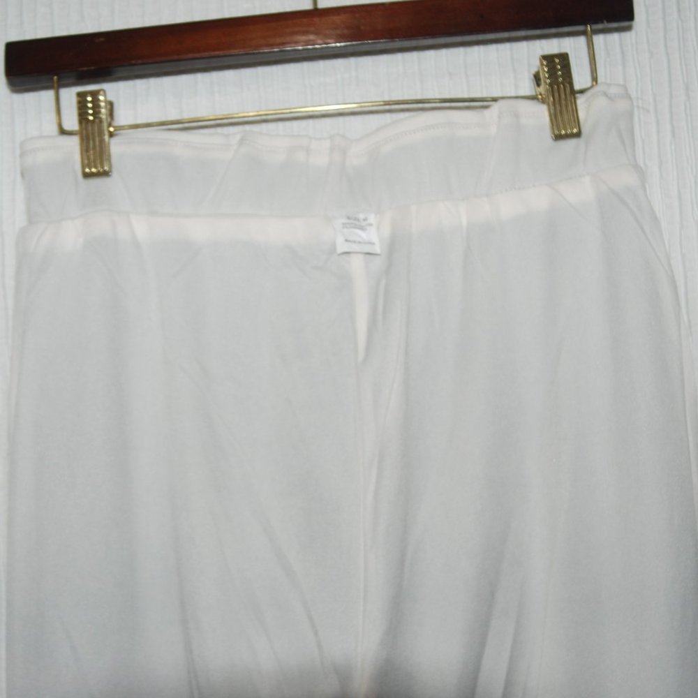 High Waist Sequin Sparkle Flared Pants Wide Leg Bell Bottom Trousers NWOT! - Picture 6 of 8